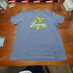 Savannah Gray Tee with Yellow Banana Graphic